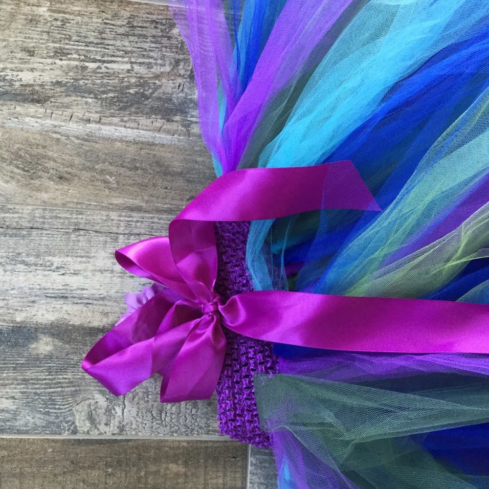 Flower Girl  Super Full Tulle Dress - Picture 8 of 8